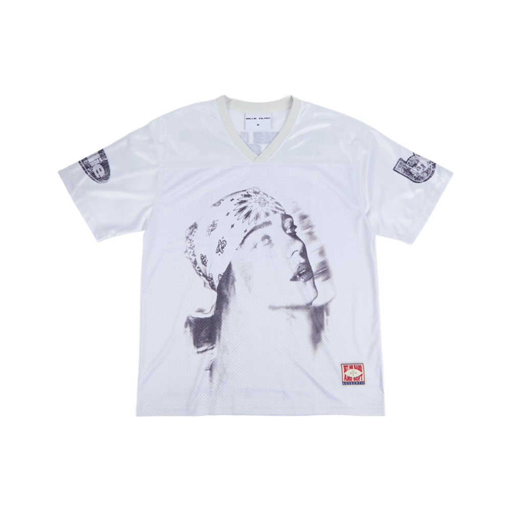 Billie Bandana White Football Jersey - Billie Eilish | Store