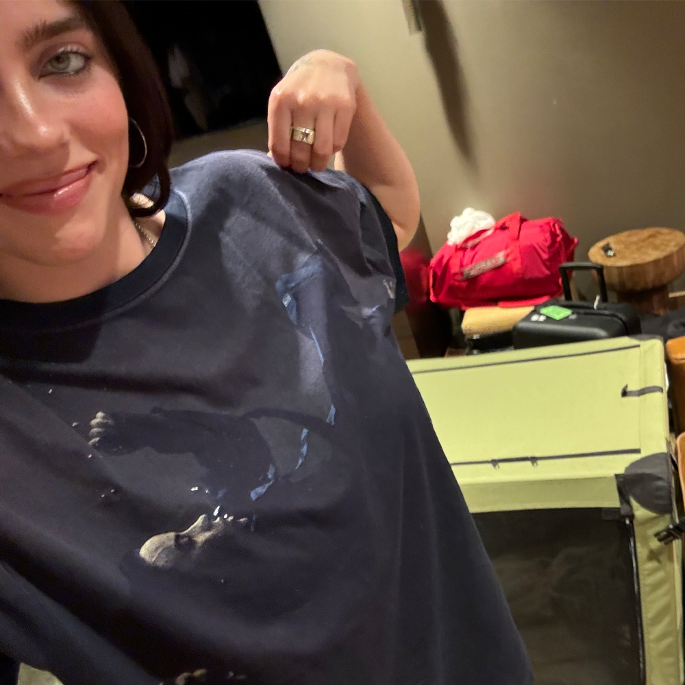 All-Over Cover T-Shirt On Billie