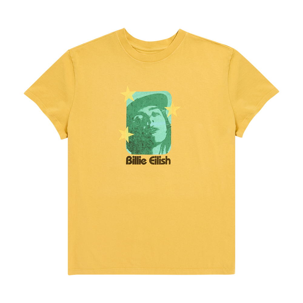 Billie Dice Toss Gold T-Shirt - Billie Eilish | Store