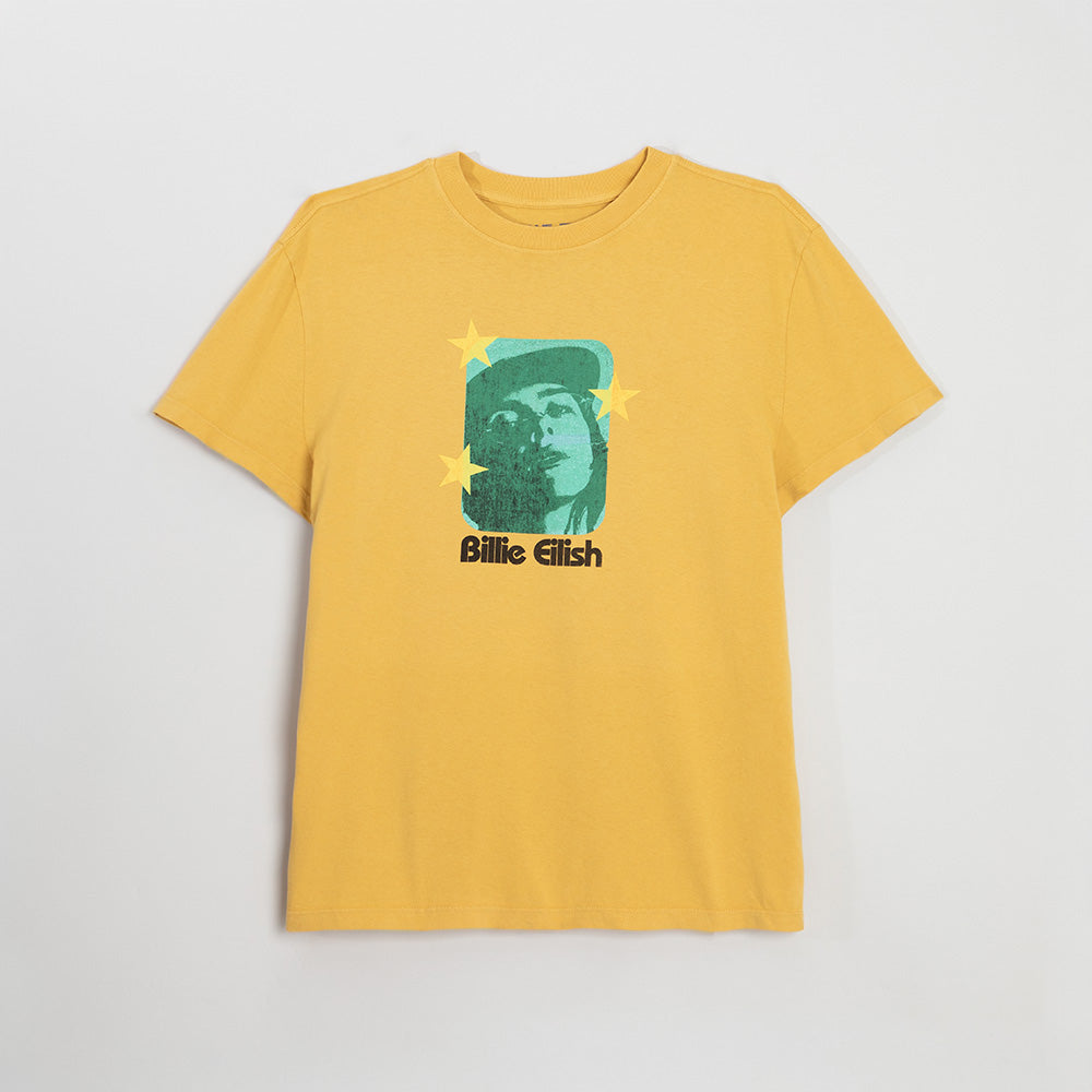 Billie Dice Toss Gold T-Shirt - Billie Eilish | Store