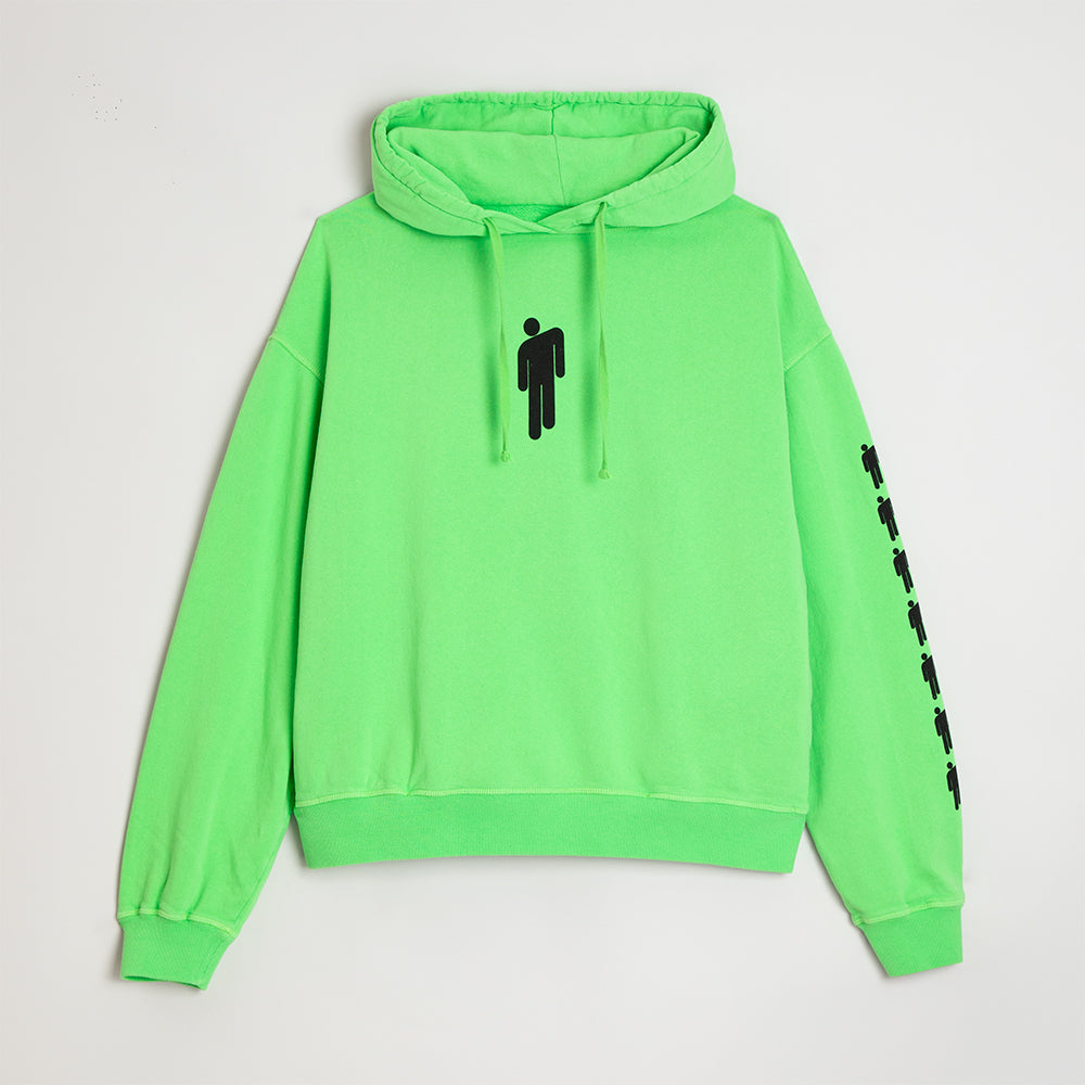 Repeat Blohsh Green Hoodie - Billie Eilish | Store