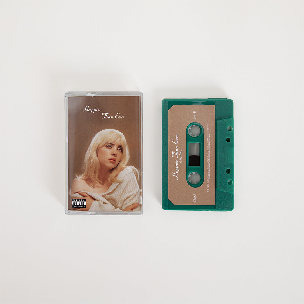Happier Than Ever' Exclusive Mint Green Cassette - Billie Eilish