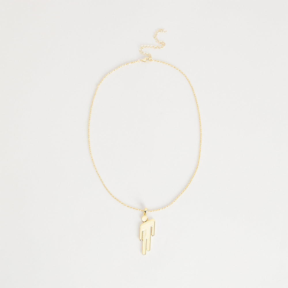 Gold Blohsh Pendant Necklace - Billie Eilish | Store