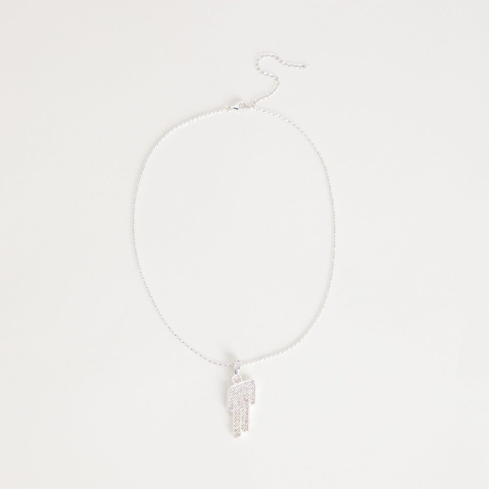 Silver Blohsh Necklace - Billie Eilish | Store