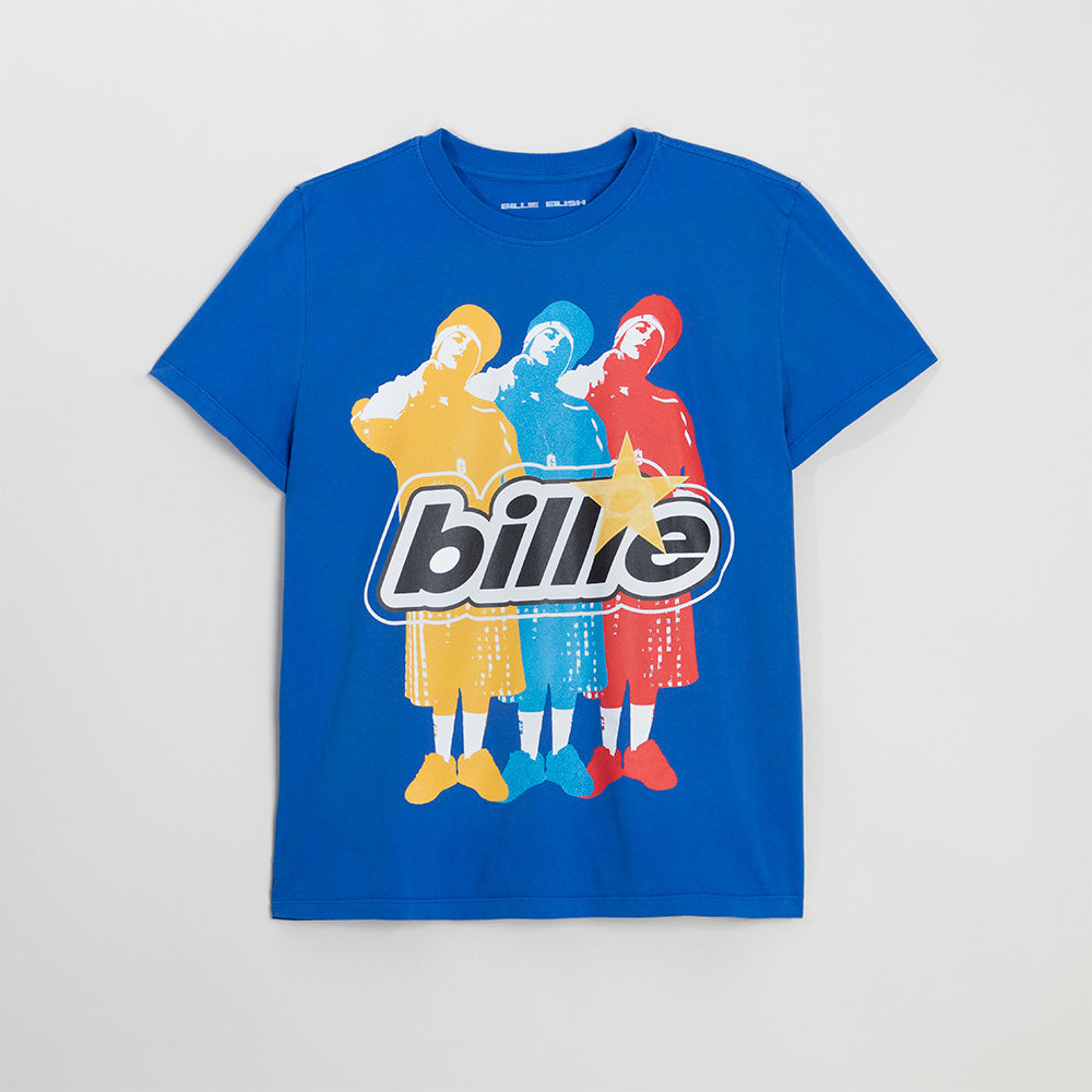 Billie Eilish POPUP ビリー 限定 Tシャツ BLUE 限定 Billie Repeat Blue T-Shirt - Billie Eilish | Store