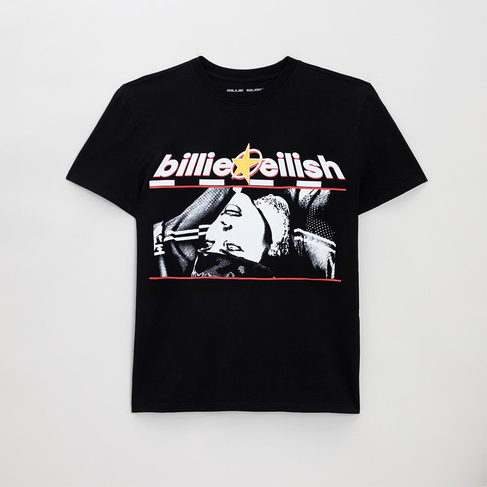 Billie Eilish game Tシャツ　L Billie Upside Down Live in 3D T-Shirt - Billie Eilish | Store