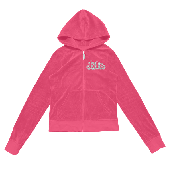 Pink billie eilish deals hoodie