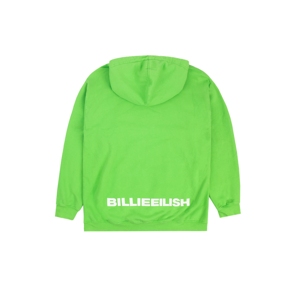 Billie eilish neon hoodie hotsell