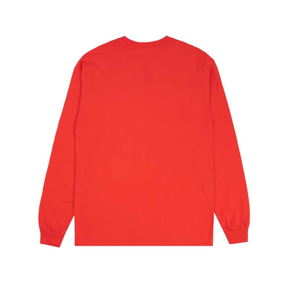 Yellow Racer Logo Long Sleeve Back