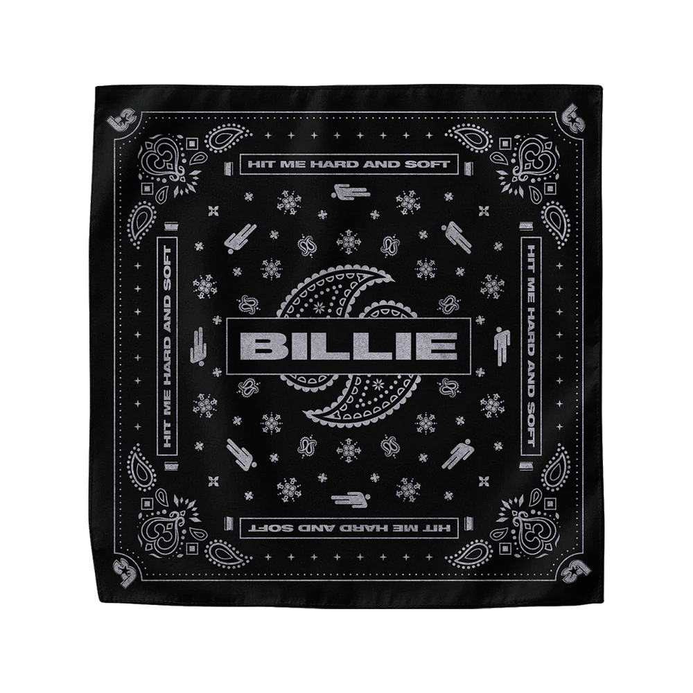 Paisley Blohsh Black Bandana - Billie Eilish | Store