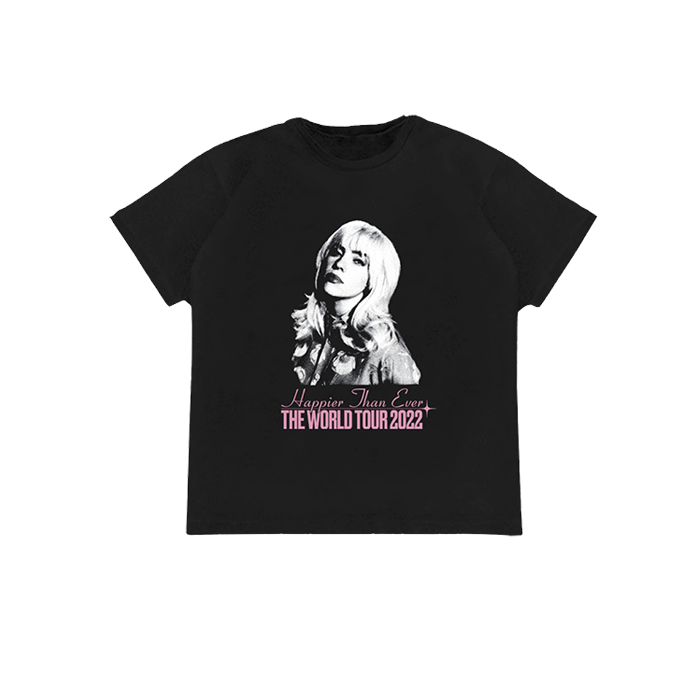 Homecoming Stamped Black Tour T-Shirt - Billie Eilish | Store