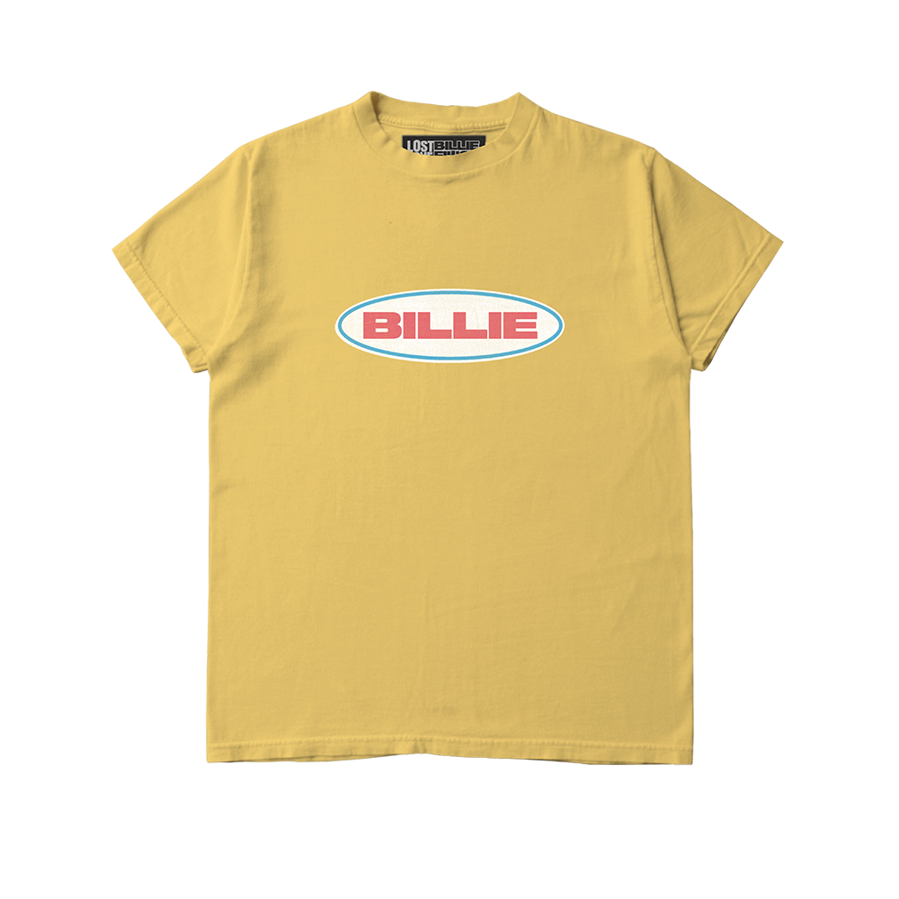 BILLIE x LOST LOVE YELLOW LOGO TEE