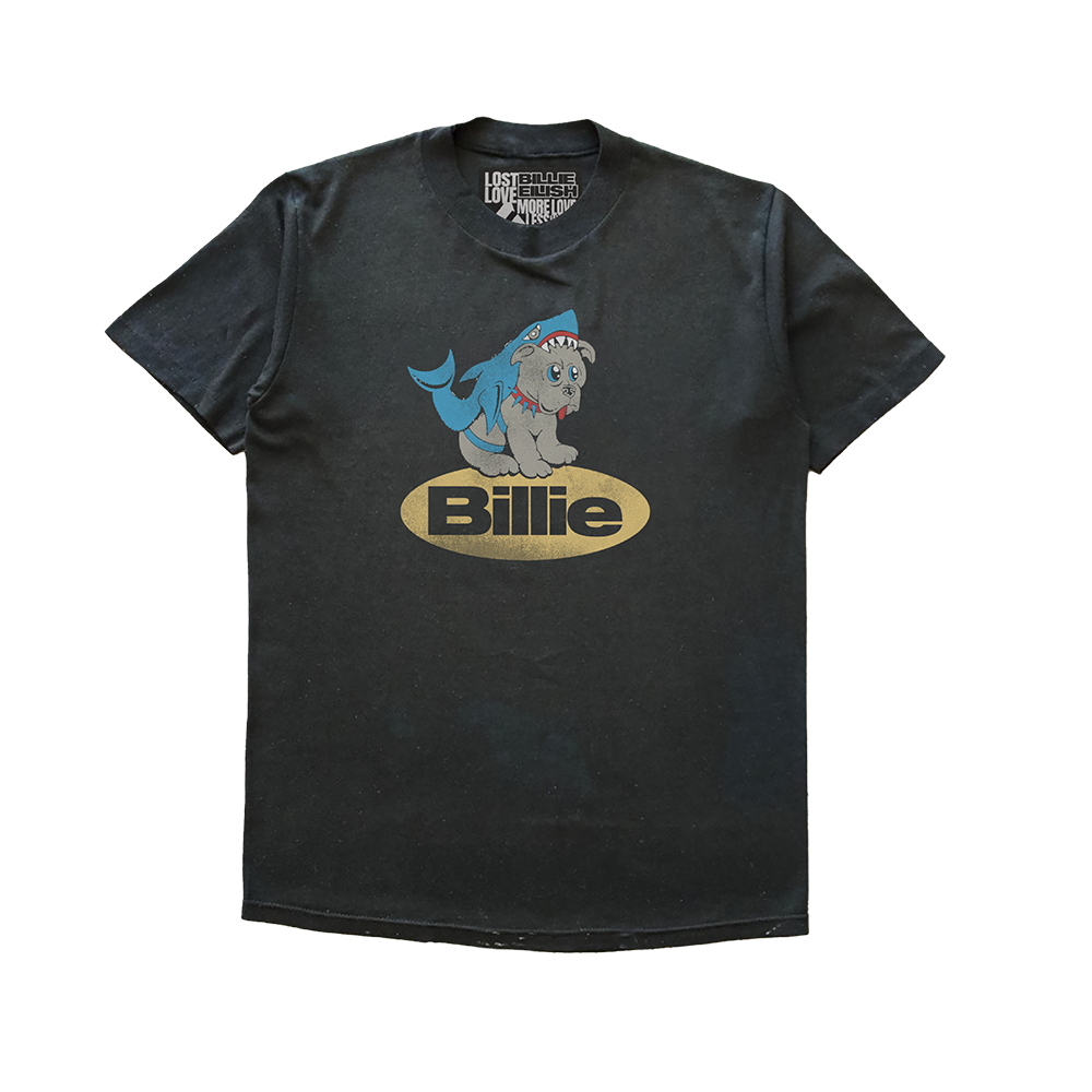 Billie x Lost Love Shark Tee - Billie Eilish | Store Billie x Lost Love Shark Tee - Billie Eilish | Store