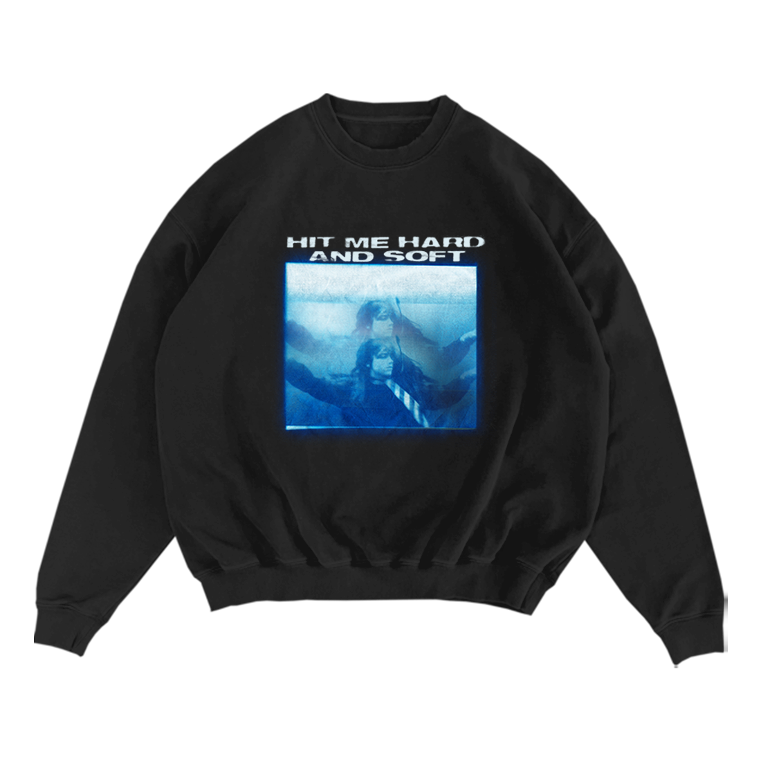 Underwater Black Crewneck Sweatshirt Billie Eilish Store