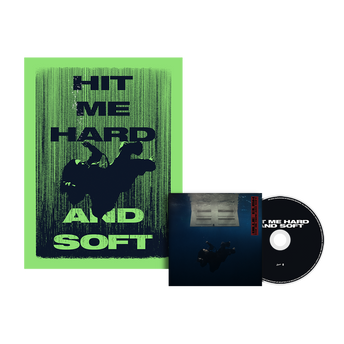 HIT ME HARD AND SOFT Green Poster Fan Pack