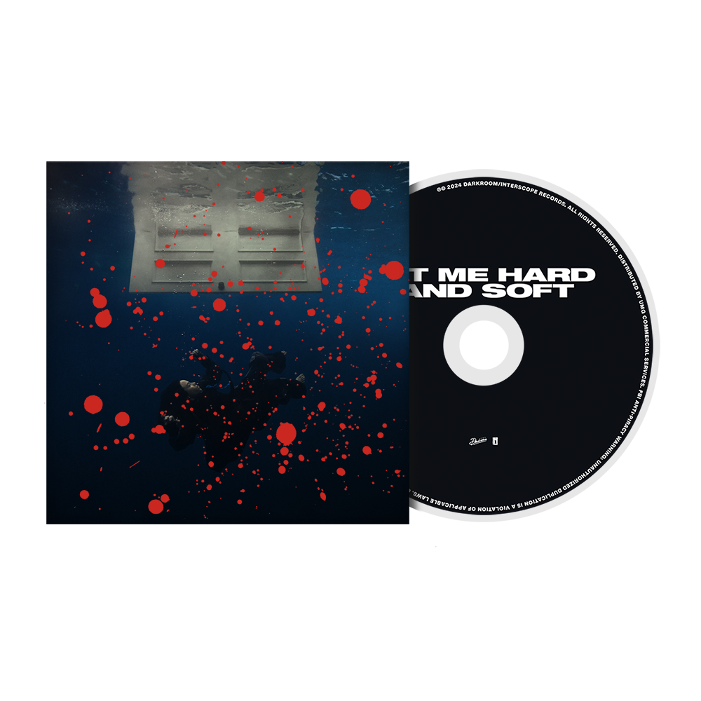 HIT ME HARD AND SOFT Splatter Paint CD (2 Year Anniversary Archive HIT ME HARD AND SOFT Splatter Paint CD (2 Year Anniversary Archive