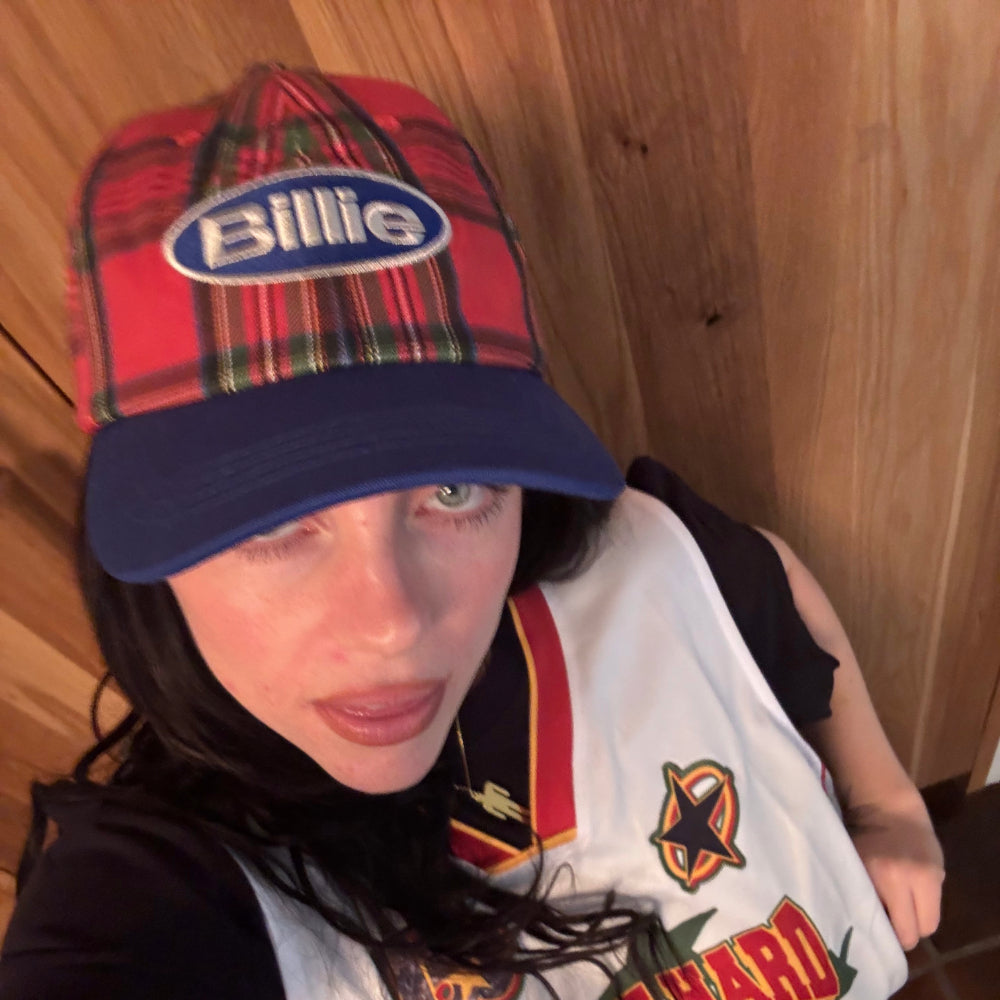 Billie Eilish キャップ　新品　スナップバック　CAP グッズ Billie Tartan Plaid Snapback Hat - Billie Eilish | Store