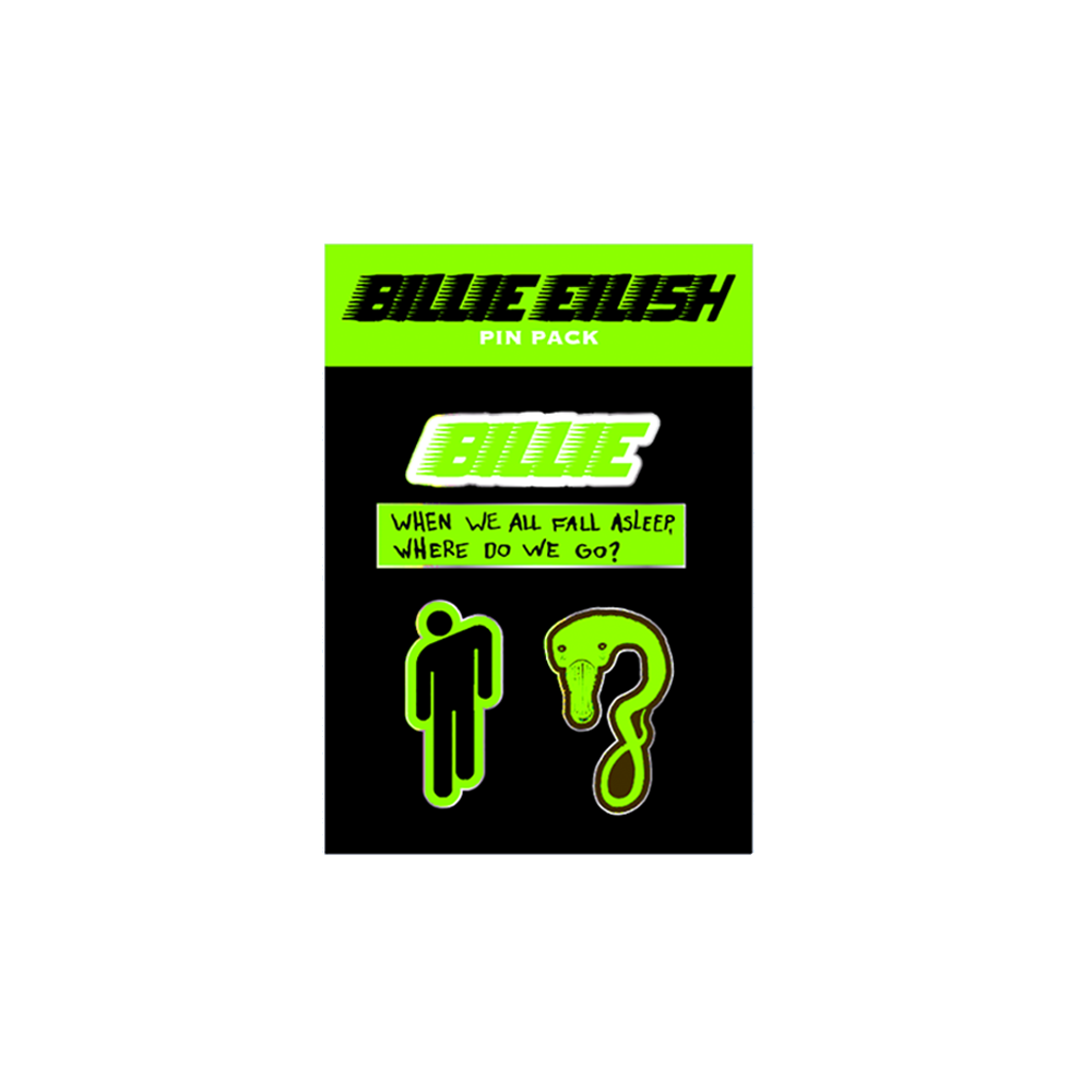 BILLIE GLOW PIN AND DESIGNER PINS. online (RESERVED)