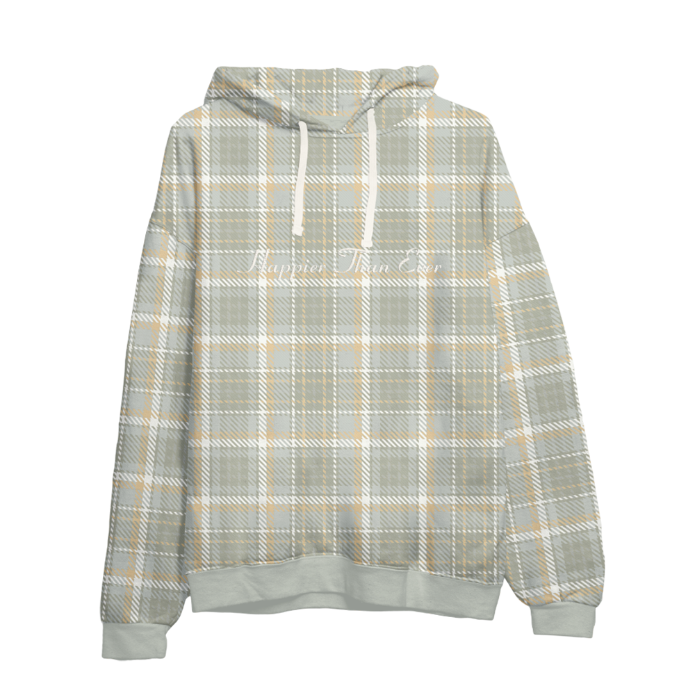 Limited Edition Plaid Hoodie Billie Eilish Store