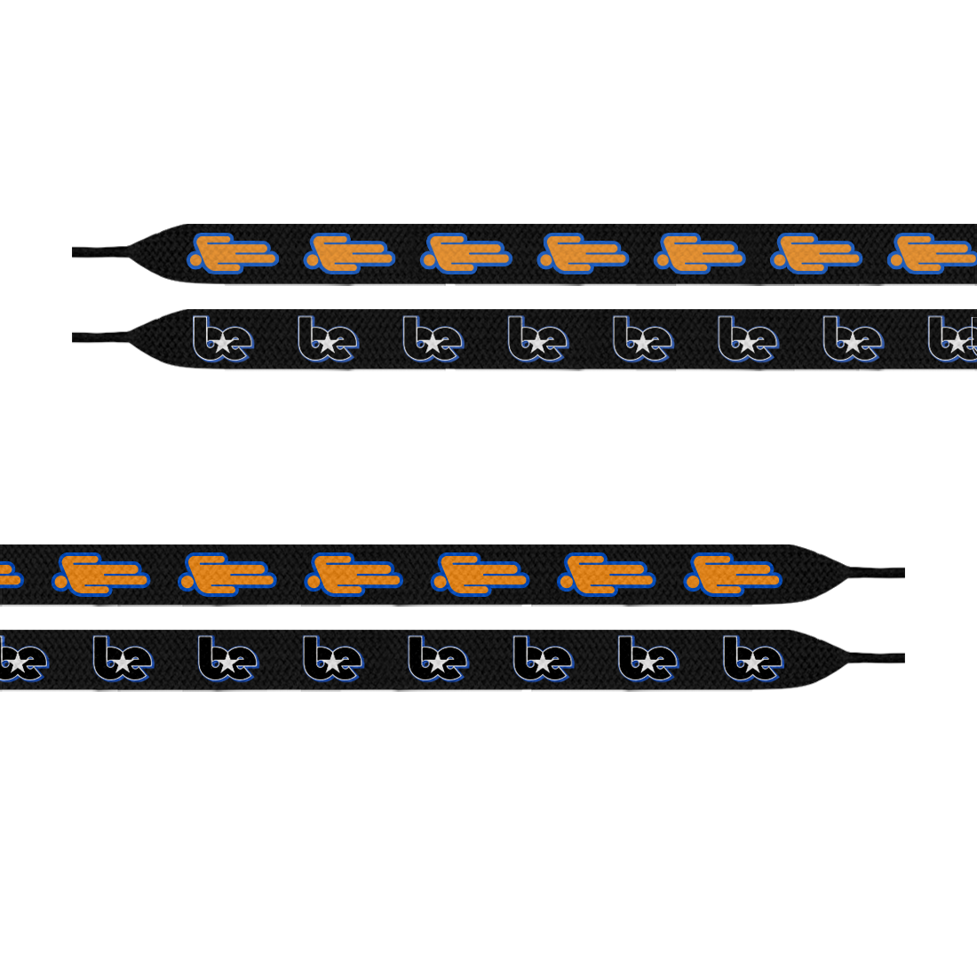 BE Star and Blohsh Shoelace Set