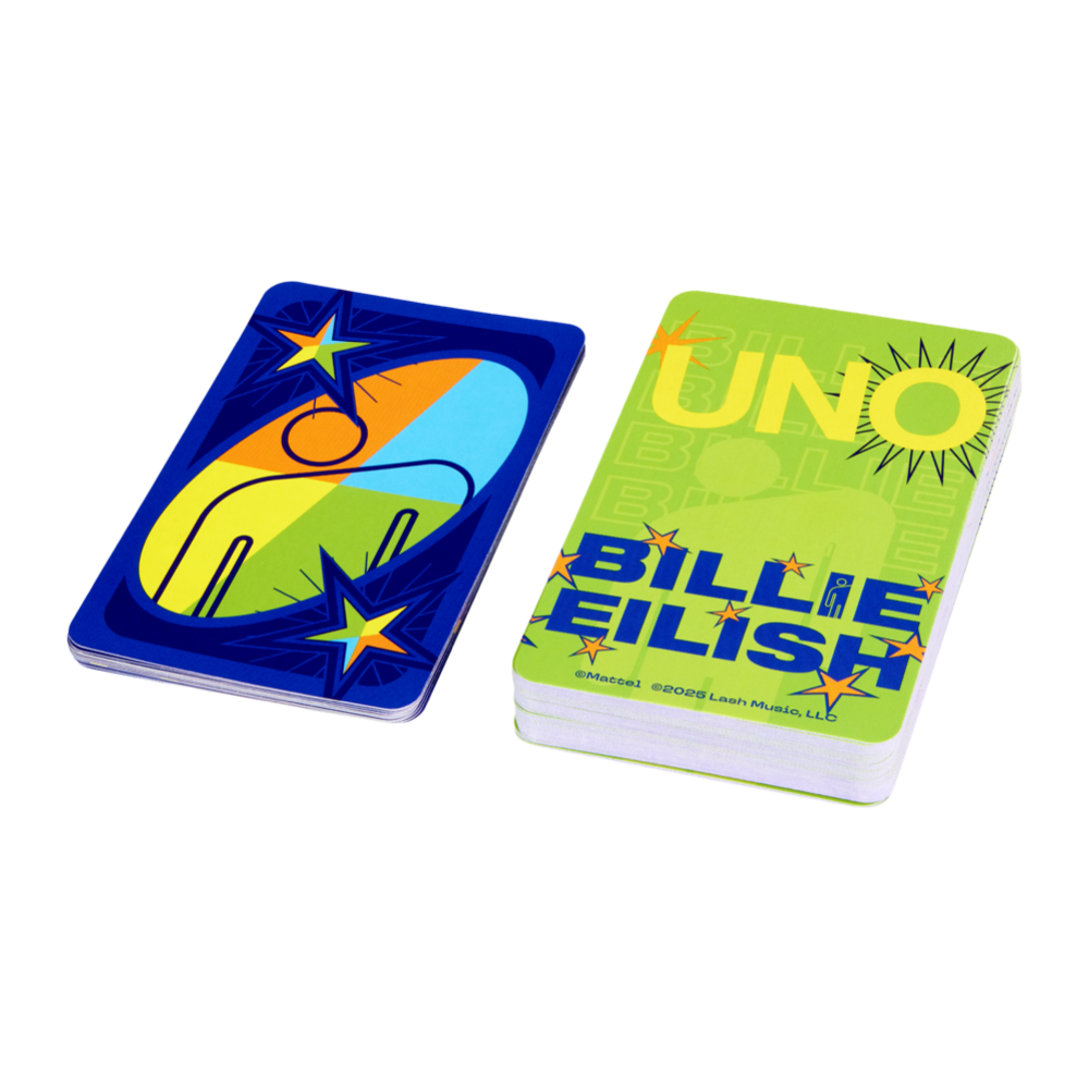 UNO Canvas Billie Eilish Deck deck and cards