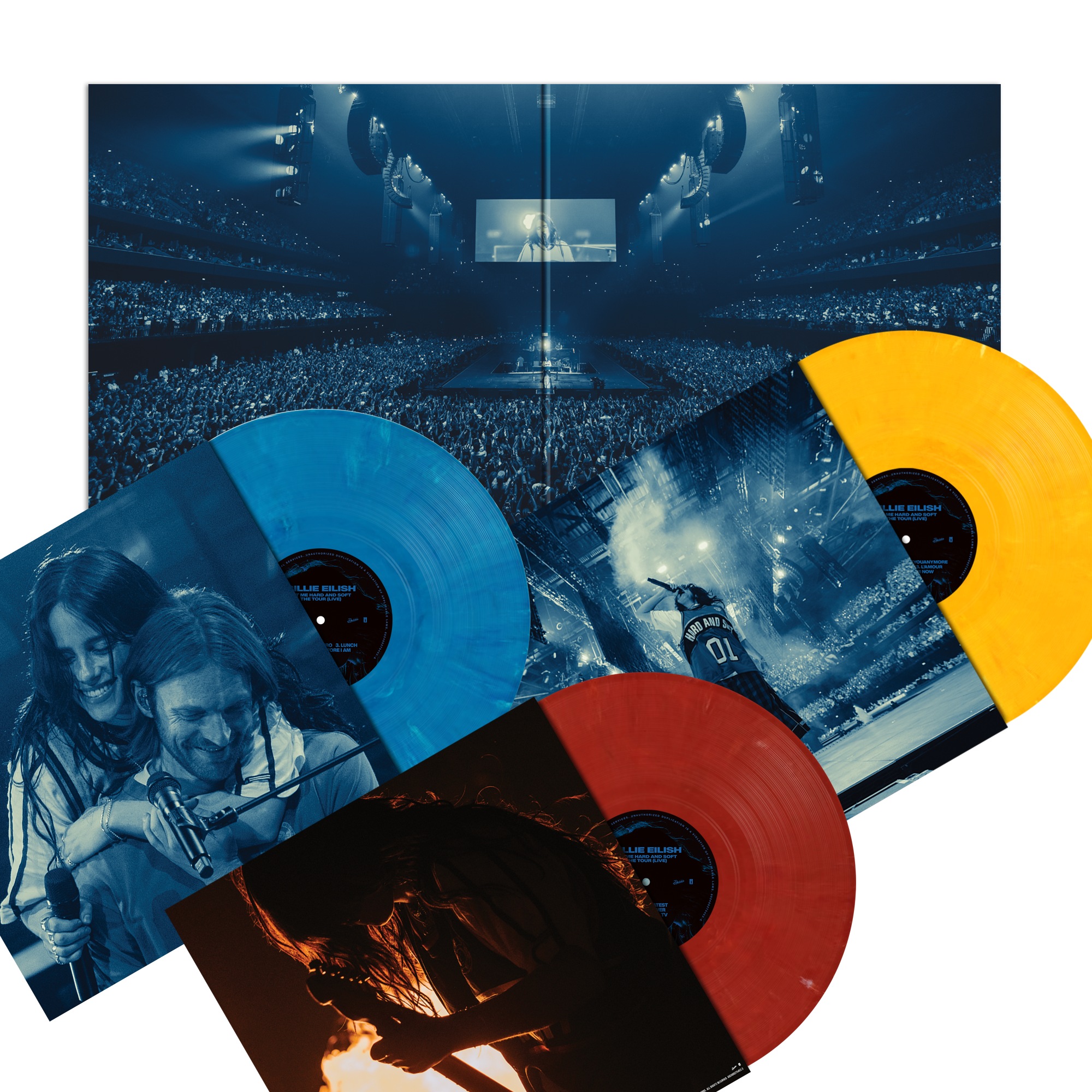 HIT ME HARD AND SOFT: THE TOUR (LIVE) VINYL - Billie Eilish | Store HIT ME HARD AND SOFT: THE TOUR (LIVE) VINYL - Billie Eilish | Store