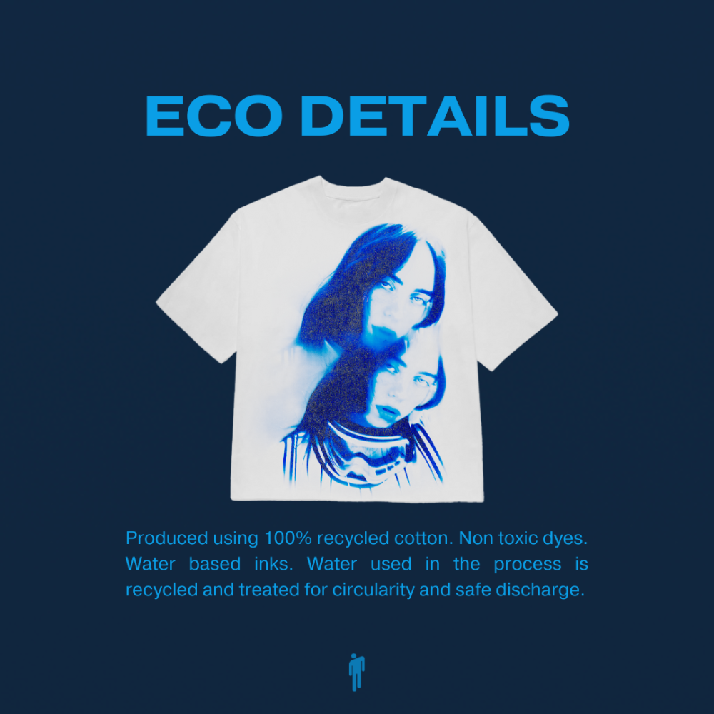 Billie Photo Tour Tee Eco Details