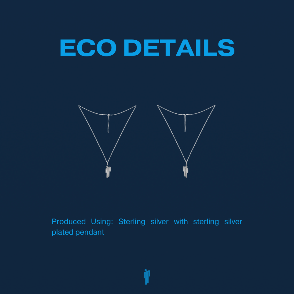 BLOHSH SILVER FRIENDSHIP NECKLACE PACK Billie Eilish Store