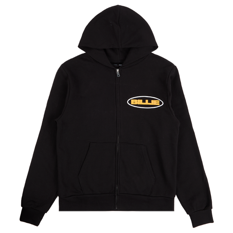 Hit Me Star Black Hoodie Front