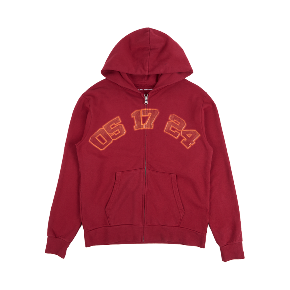 Encore Red Zip Hoodie