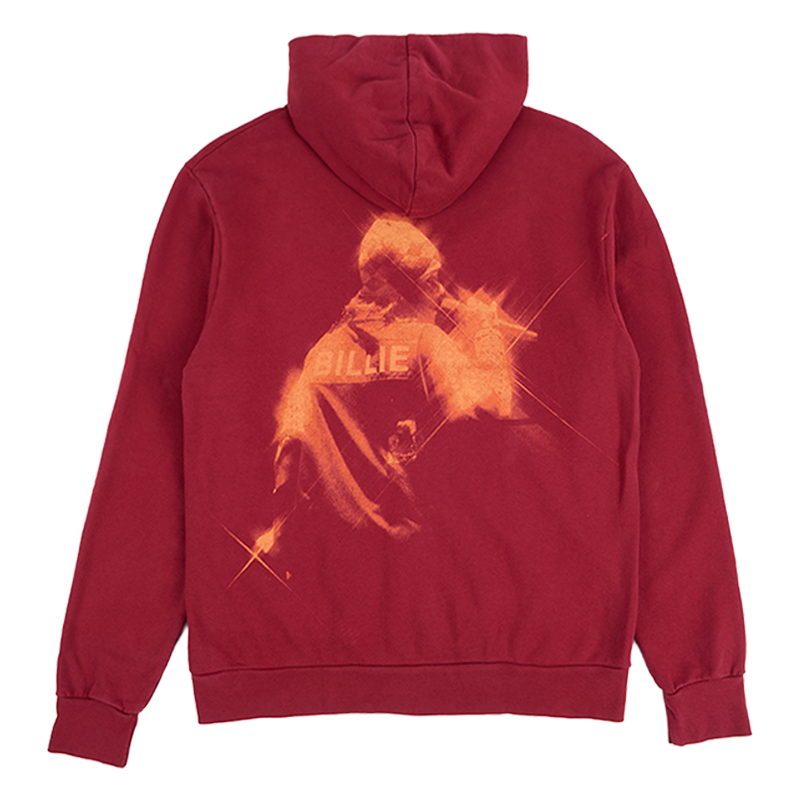 Encore Red Zip Hoodie Back