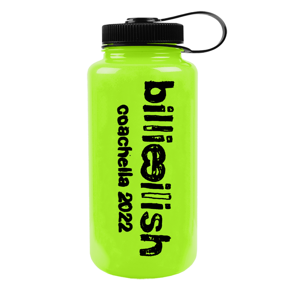 BE Coachella Water Bottle Billie Eilish Store