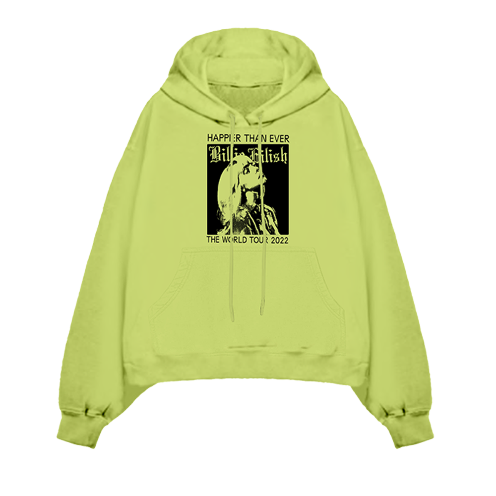 Homecoming Stamped Lime Hoodie Billie Eilish Store