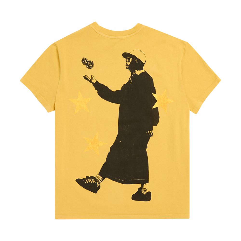 Billie Dice Toss Gold T-Shirt