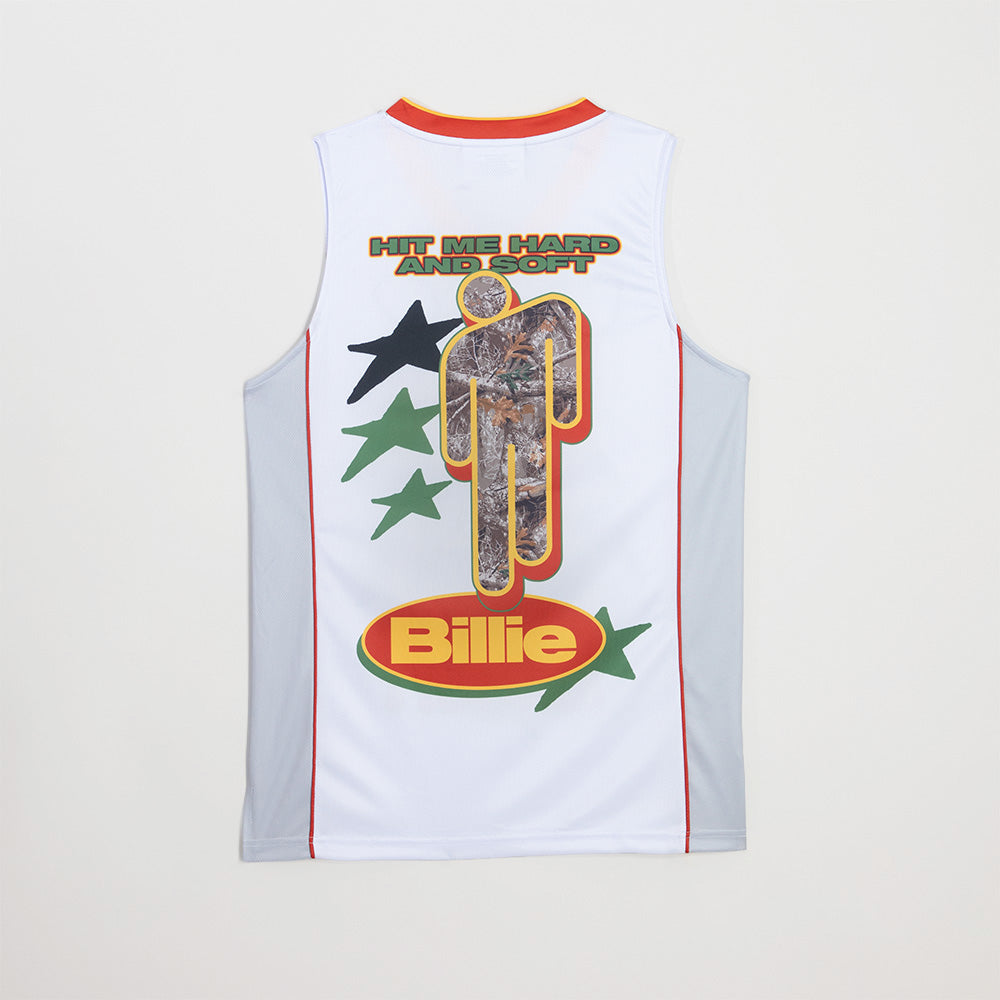 Camo Blohsh Basketball Jersey - Billie Eilish | Store
