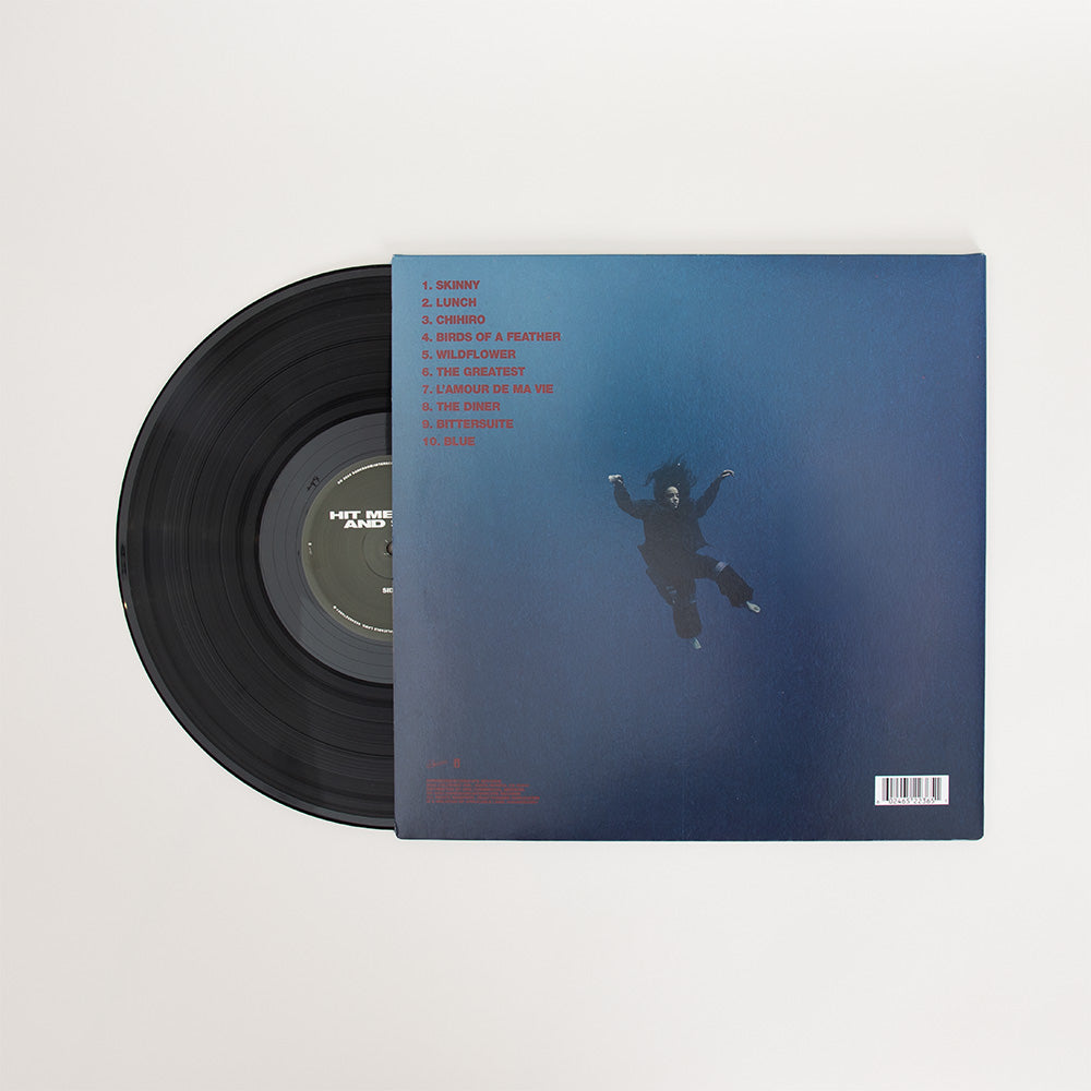 HIT ME HARD AND SOFT Standard Vinyl back