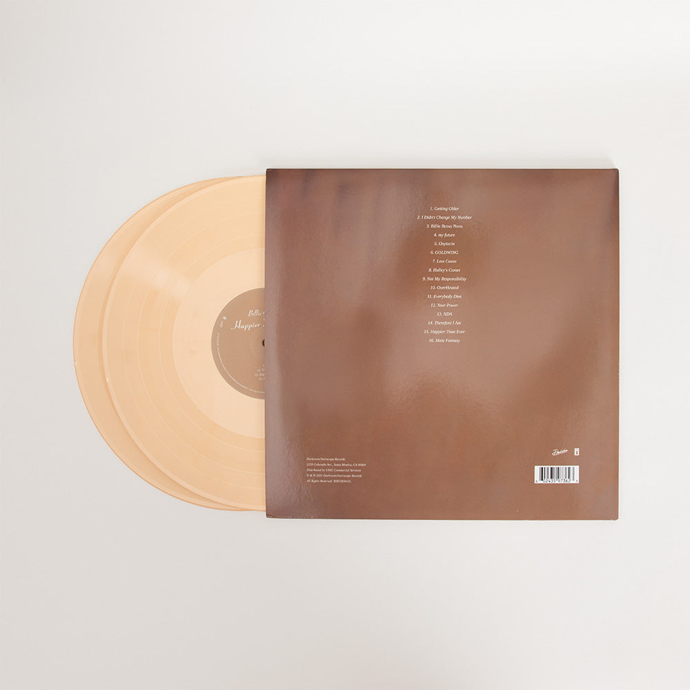 Happier Than Ever' Exclusive Golden Yellow Vinyl - Billie Eilish