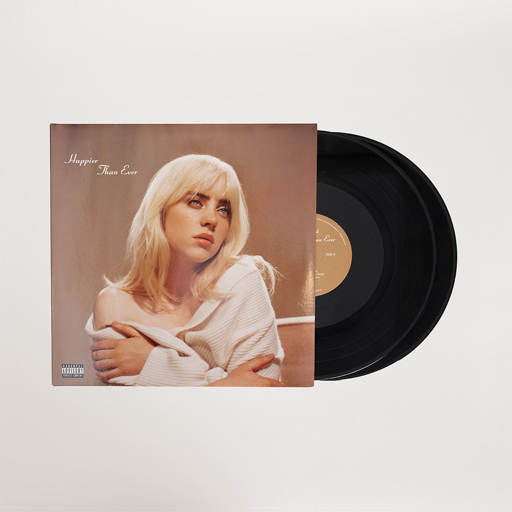 'Happier Than Ever' Vinyl Front 