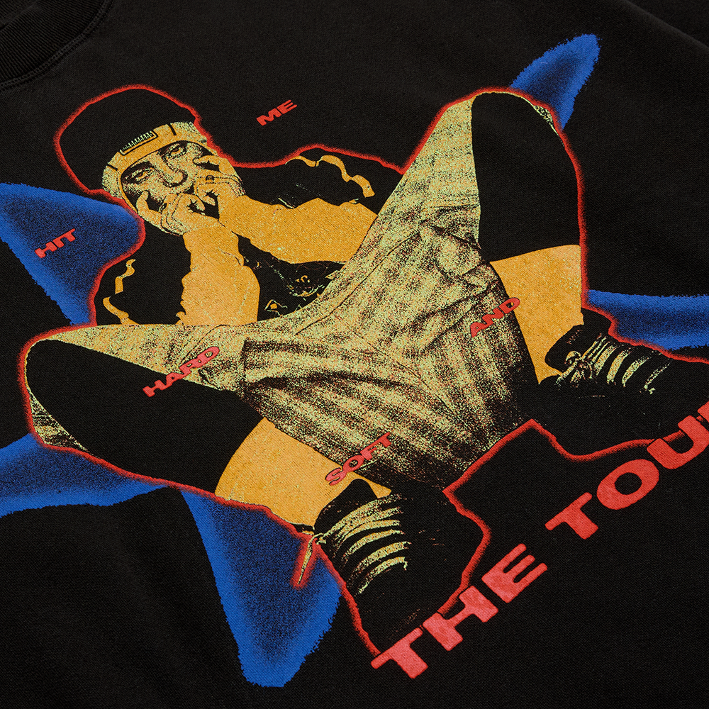 HIT ME HARD AND SOFT: THE TOUR Crewneck Black Sweatshirt
