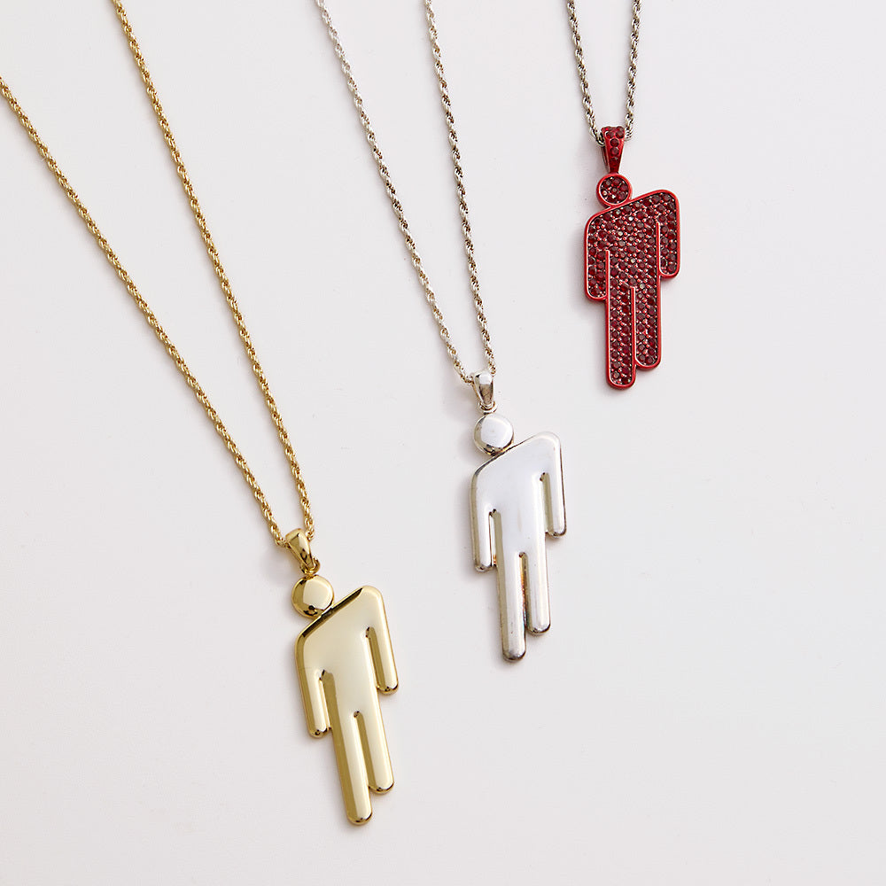 ビリー・アイリッシュ HIT ME HARDER TOUR ネックレス HIT ME HARD AND SOFT Blue Blohsh Necklace - Billie Eilish | Store