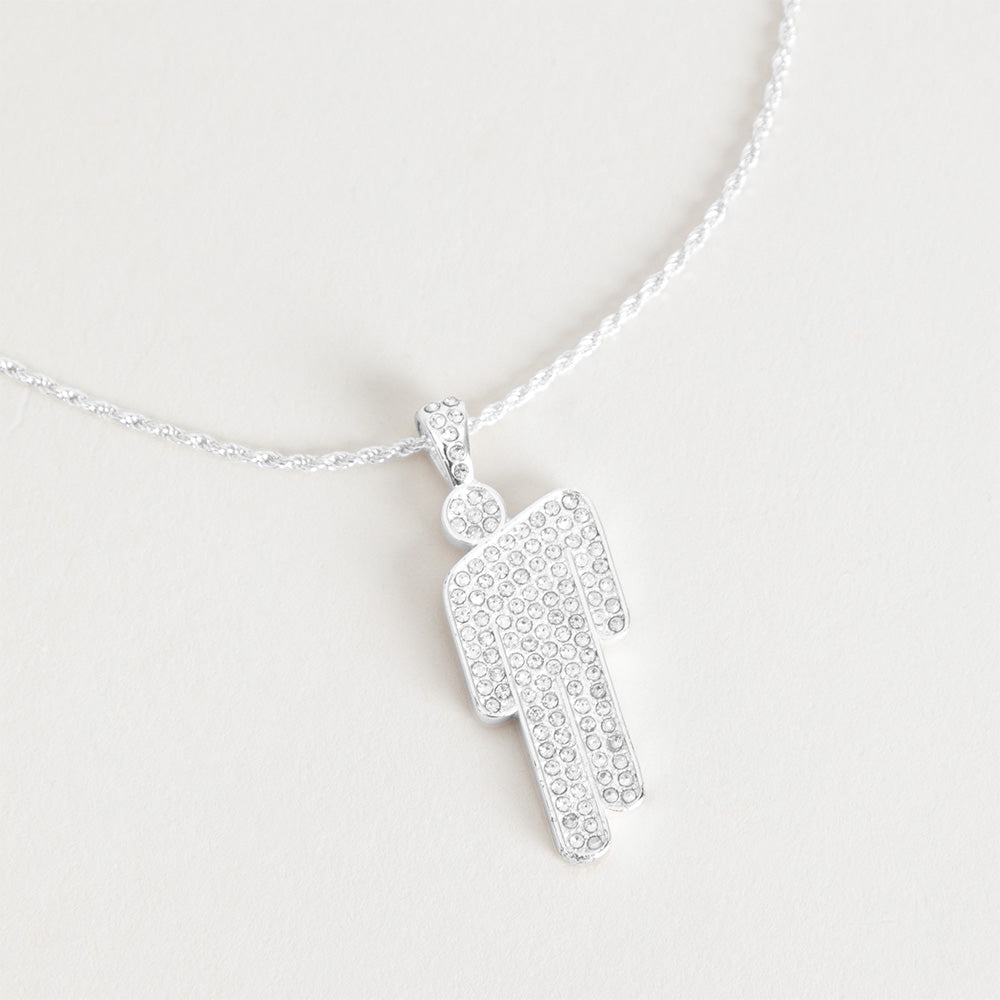 Silver Blohsh Necklace - Billie Eilish | Store