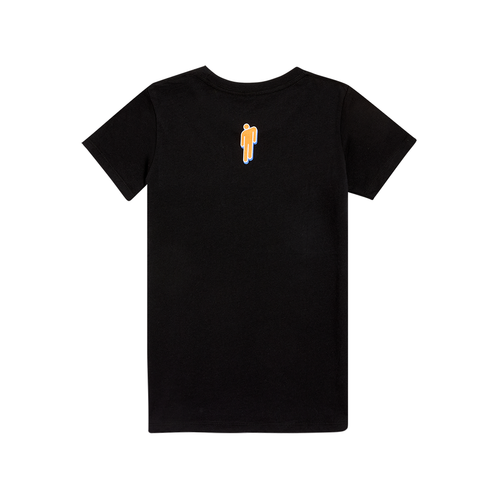 BE Star Toddler/Youth Black T-Shirt Back