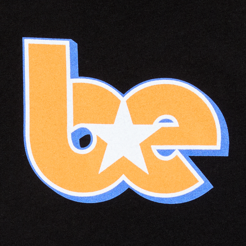BE Star Toddler/Youth Black T-Shirt Front Detail