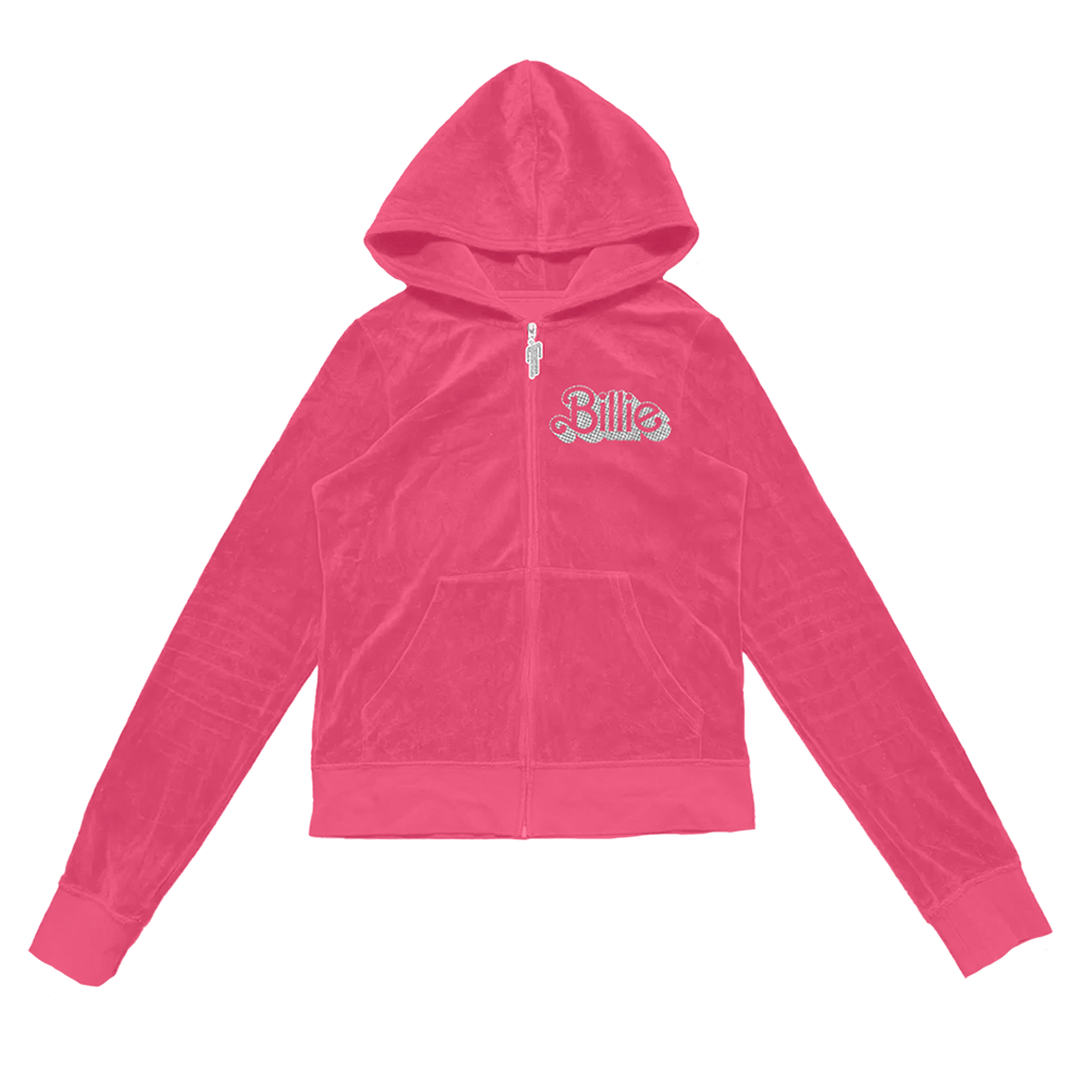 Barbie x Billie Eilish Pink Velour Jacket