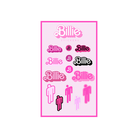 Barbie x Billie Eilish Sticker Set