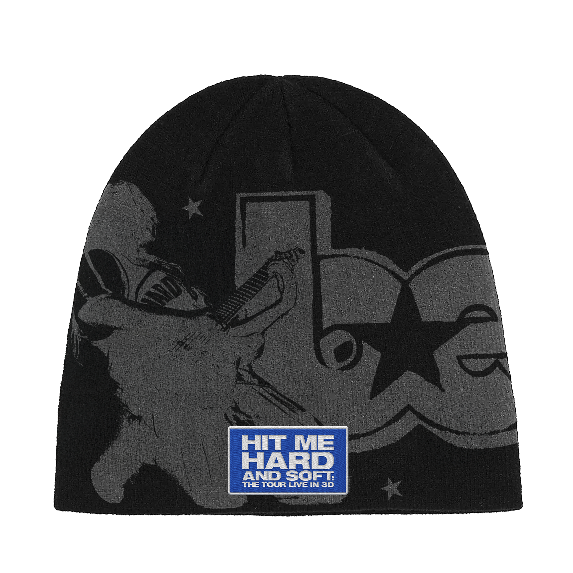 Live in 3D Knit Beanie