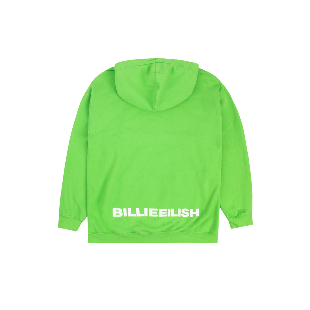 Blohsh Green Hoodie Billie Eilish Store