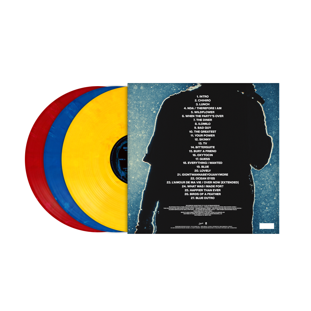 HIT ME HARD AND SOFT: THE TOUR (LIVE) VINYL - Billie Eilish | Store HIT ME HARD AND SOFT: THE TOUR (LIVE) VINYL - Billie Eilish | Store