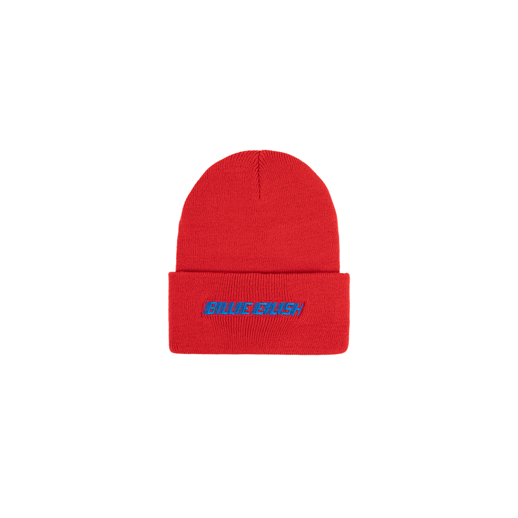 Racer Red Beanie Front