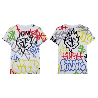 Billie Eilish x Freak City Graffiti All Over Print T-Shirt